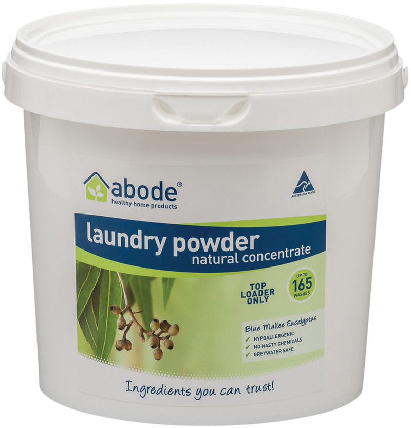 Abode Laundry Powder (Front & Top Loader) Blue Mallee Eucalyptus 4kg