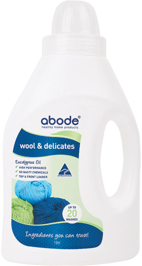Abode Wool & Delicates (Front & Top Loader) Eucalyptus 1L