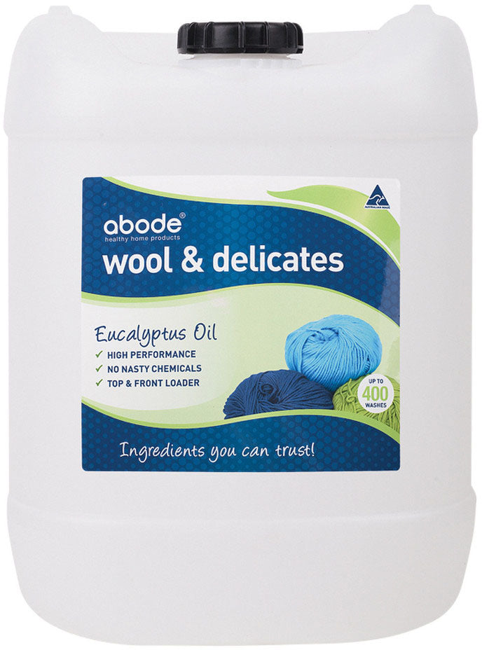 Abode Wool & Delicates (Front & Top Loader) Eucalyptus Drum with Tap 15L