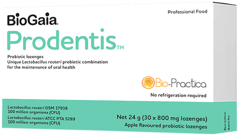 Bio-Practica BioGaia Prodentis Lozenges (Apple) x 30 Pack
