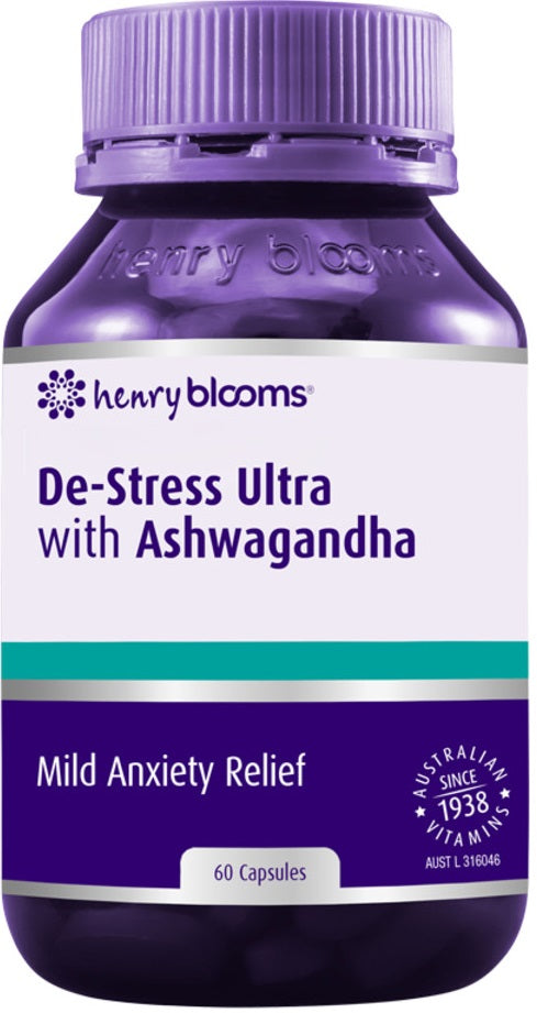 H.Blooms De Stress Ultra with Ashwagandha 60 Capsule