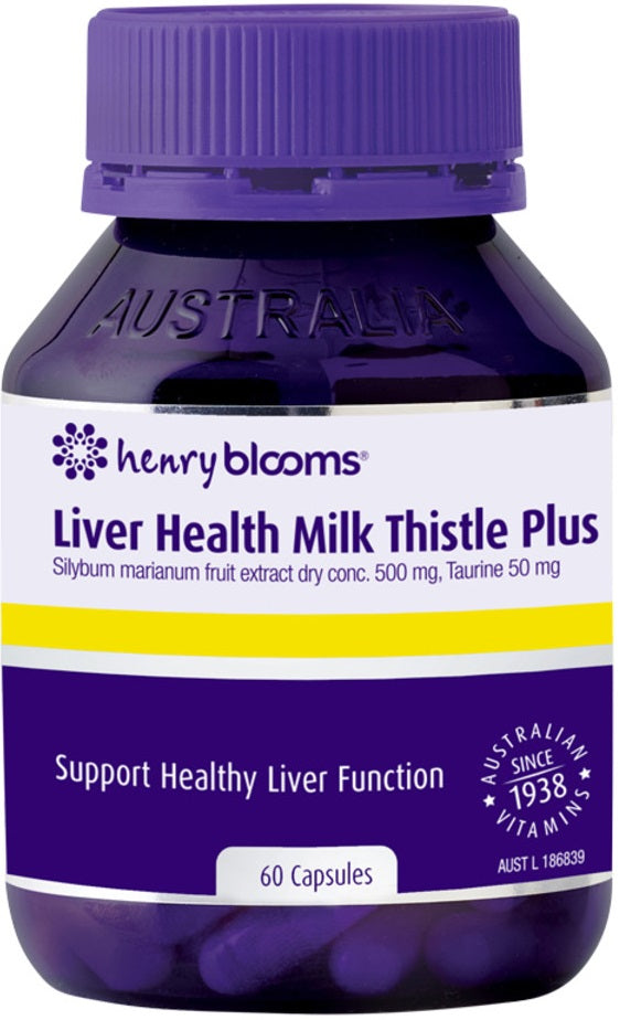 H.Blooms Liver Health Milk Thistle Plus 60 Capsule