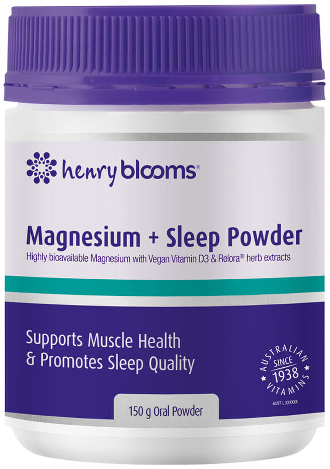 H.Blooms Magnesium Plus Sleep Powder 150g