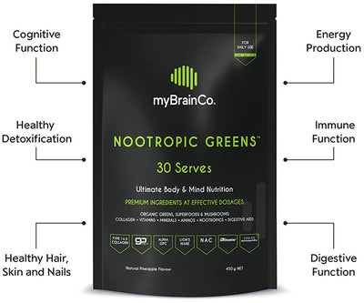 My Brainco Nootropic Greens Powder 450g