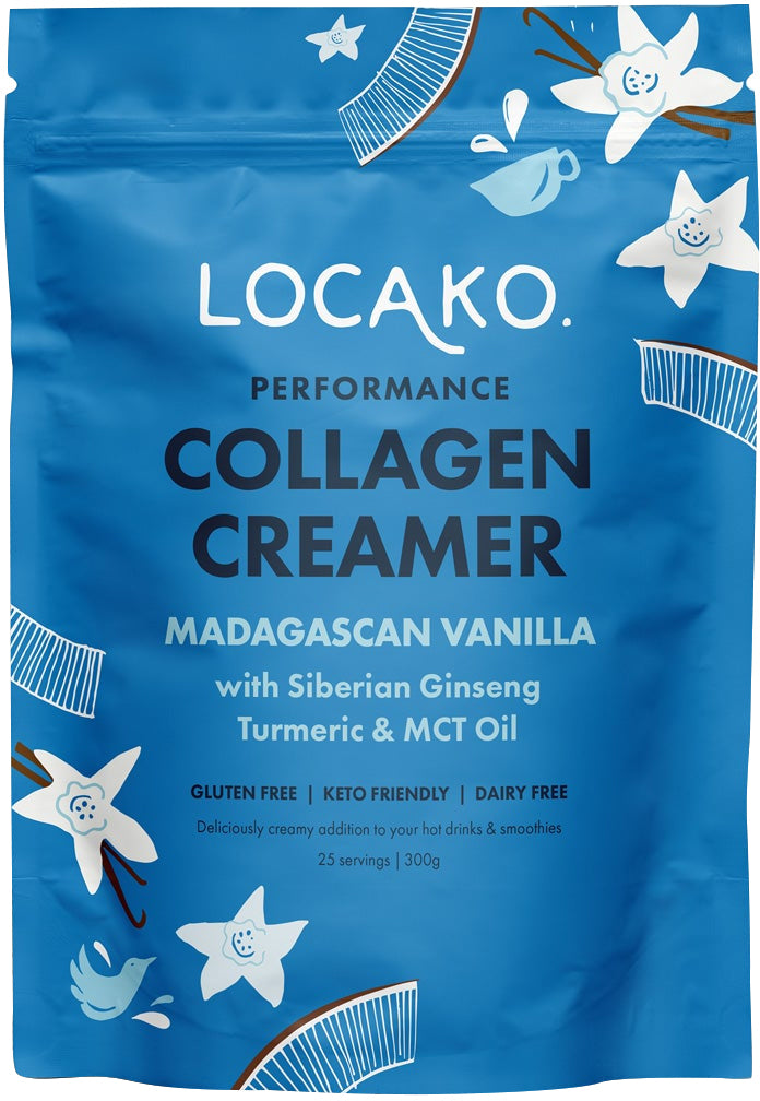 Locako Collagen Creamer Performance (Madagascan Vanilla) 300g