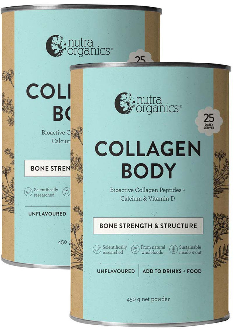 Nutraorganics Collagen Body 450g x 2