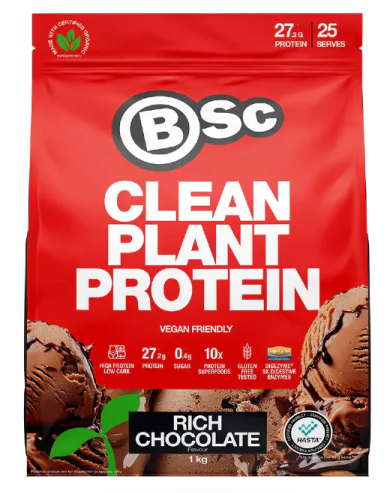 BSc Clean Plant Protein Premium Vanilla 1kg