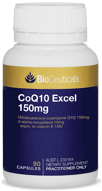 Bioceuticals CoQ10 Excel 150mg Capsules - Health Co