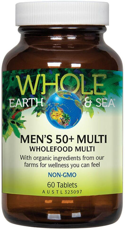 Whole Earth & Sea Men's 50+ Multi Tablet - Health Co