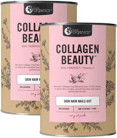 Nutraorganics Collagen Beauty Powder Bundle Pack - Health Co