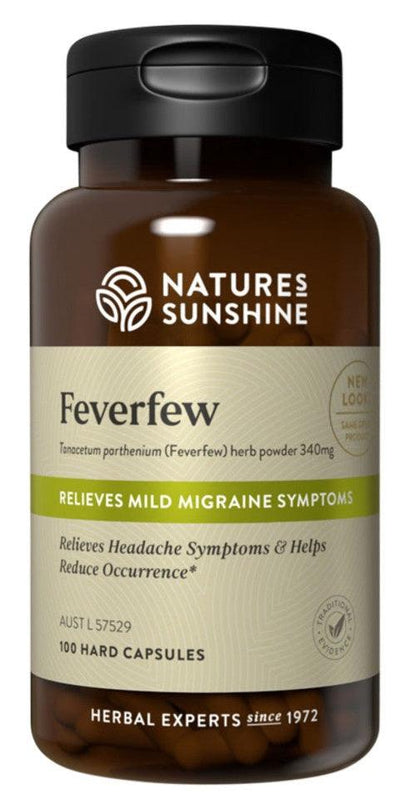 Nature Sunshine Feverfew 340mg - Health Co