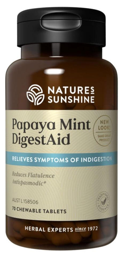 Nature sunshine Papaya Mint DigestAid - Health Co
