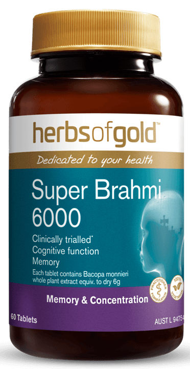 Herbs of Gold Super Brahmi 6000 - Health Co