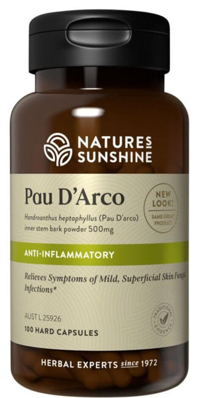 Nature sunshine Pau D'arco 500mg - Health Co