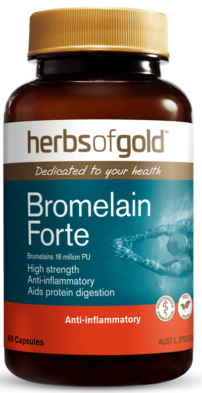 Herbs of Gold Bromelain Forte - Health Co