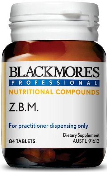 Blackmores Professional Nutritional Compounds Z.B.M. Tablets - Health Co