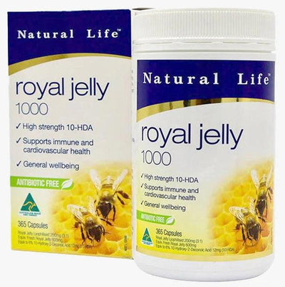 Natural Life Royal Jelly 1000mg - Health Co