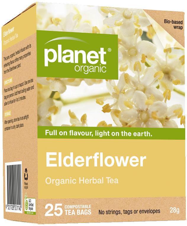 Planet Organic Elderflower Tea - Health Co