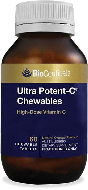 Bioceuticals Ultra Potent-C Chewables Tablets - Health Co