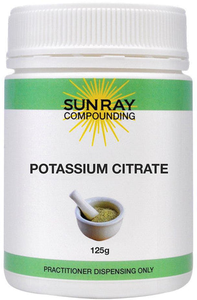 Sunray Potassium Citrate - Health Co