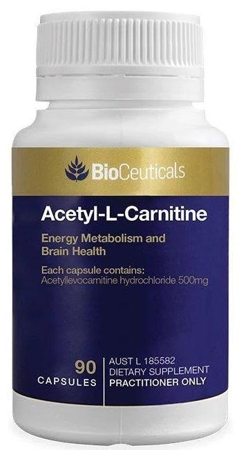 bioceuticals acetyl l carnitine Bioceuticals Acetyl-L-Carnitine Capsules – Health Co