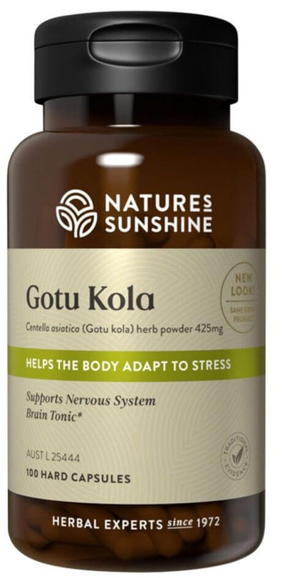 Nature Sunshine Gotu Kola 395mg - Health Co