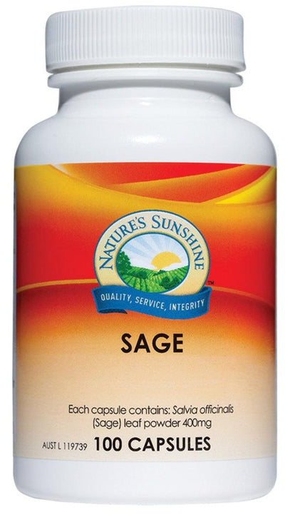 Nature Sunshine Sage 400mg - Health Co