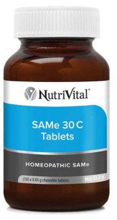 Nutrivital Homeopathic SAMe 30C Tablets