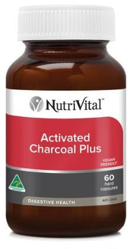Nutrivital Activated Charcoal Plus Capsules