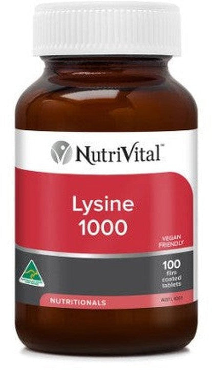 Nutrivital Lysine 1000mg