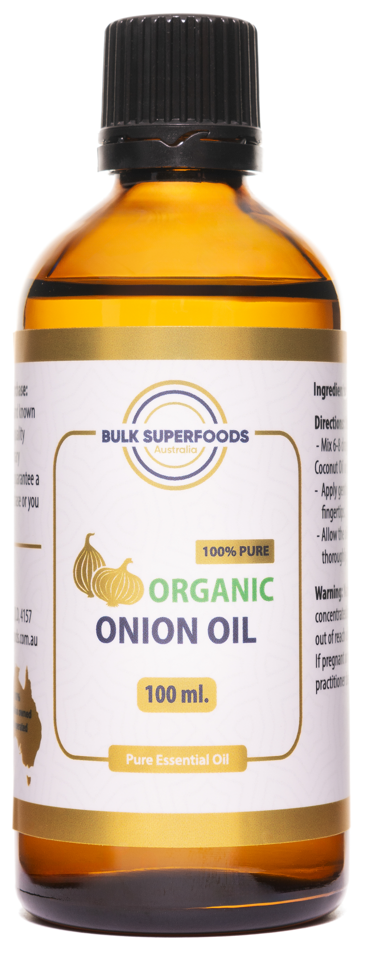 Organic Onion Oil By Bulk Super Foods