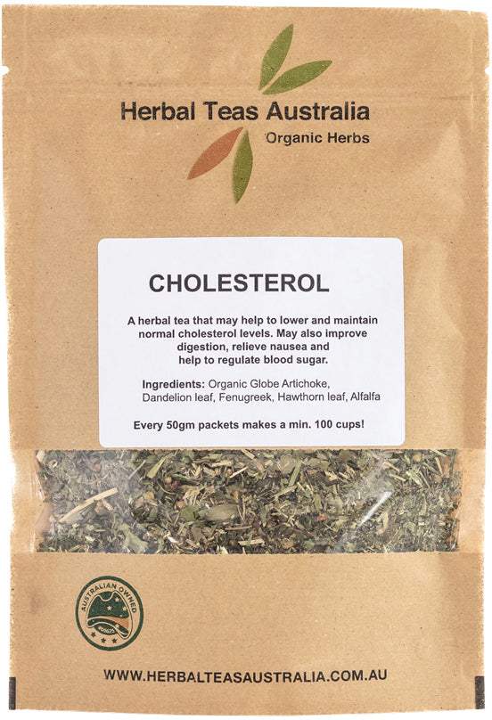 Herbal Teas Australia Cholesterol 50g – Health Co