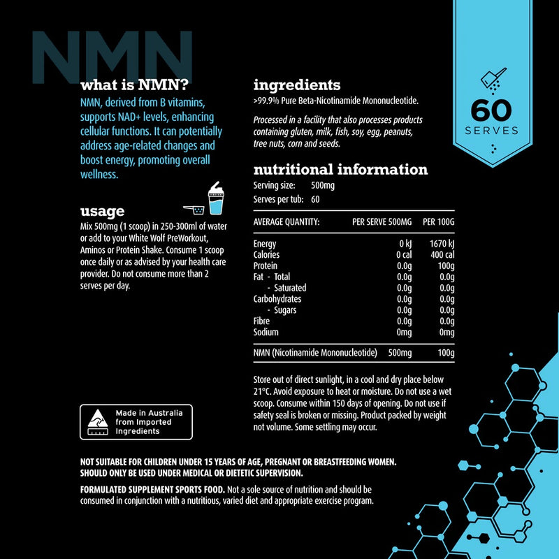 WWN NMN 60 serves 30g