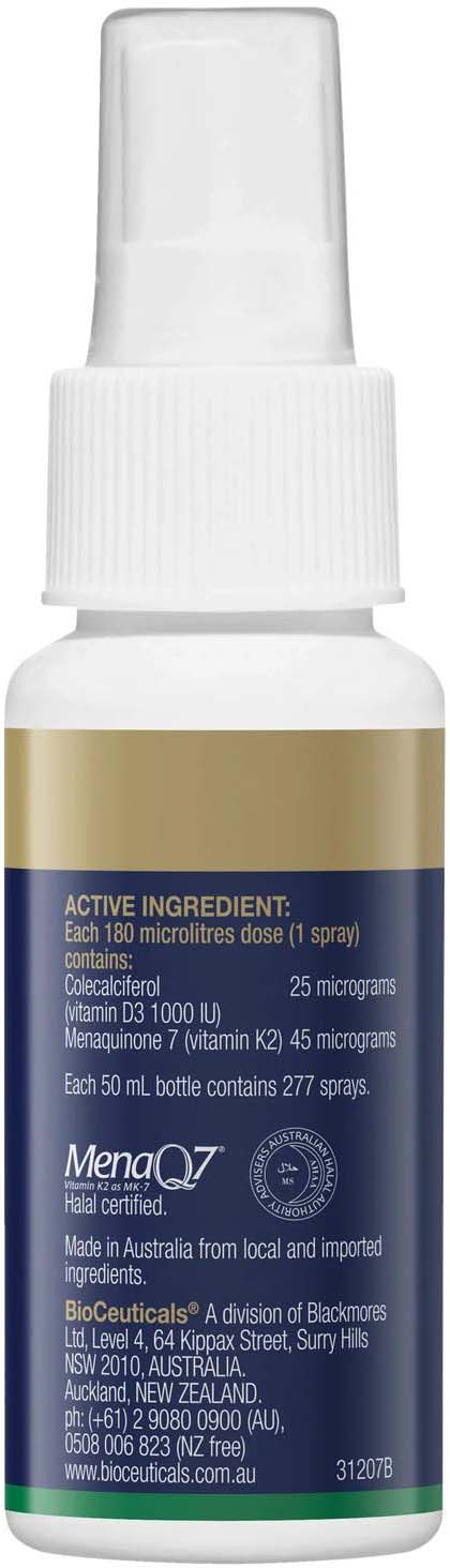 BioCeuticals D3 + K2 Spray