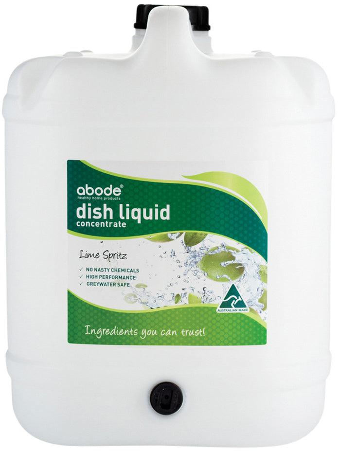 Abode Dish Liquid Concentrate Lime Spritz 15L