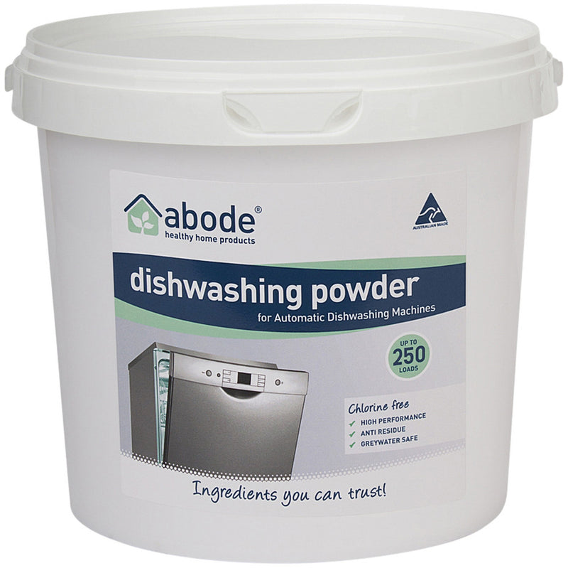 Abode Dishwashing Powder (for Automatic Dishwashing Machines) Bucket 4kg