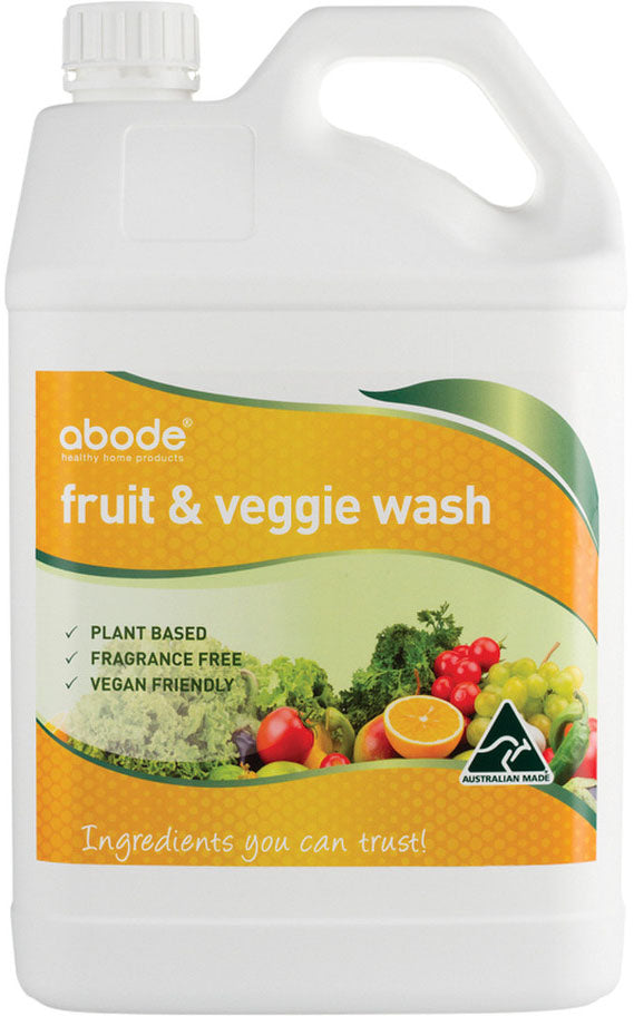 Abode Fruit & Veggie Wash 4L