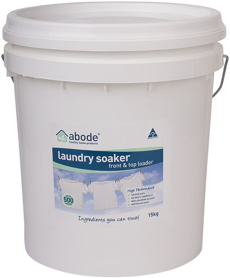 Abode Laundry Soaker (Front & Top Loader) High Performance Bucket 15kg