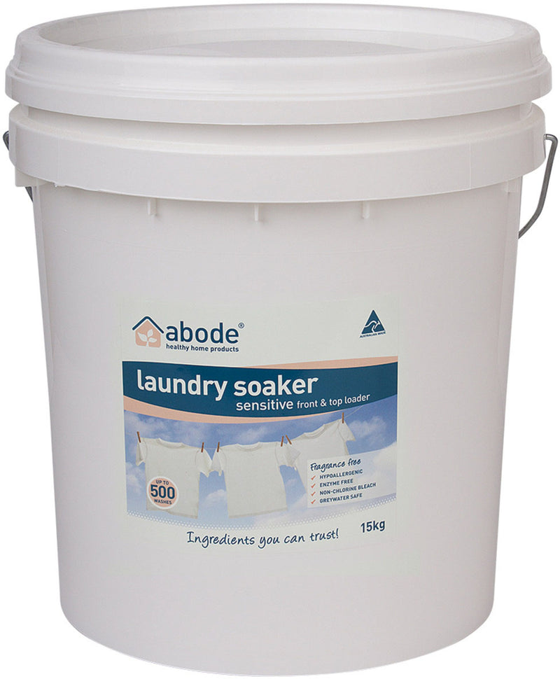 Abode Laundry Soaker (Front & Top Loader) Zero Bucket 15kg