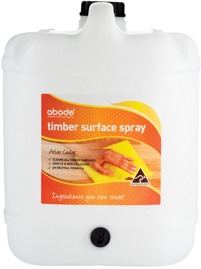 Abode Timber Surface Spray Atlas Cedar Drum with Tap 15L