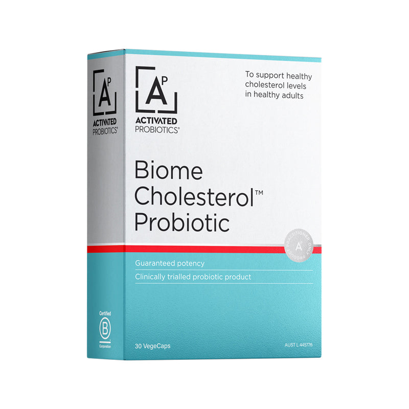 Activated Probiotics Biome Cholesterol Probiotic 30 Veg Capsule