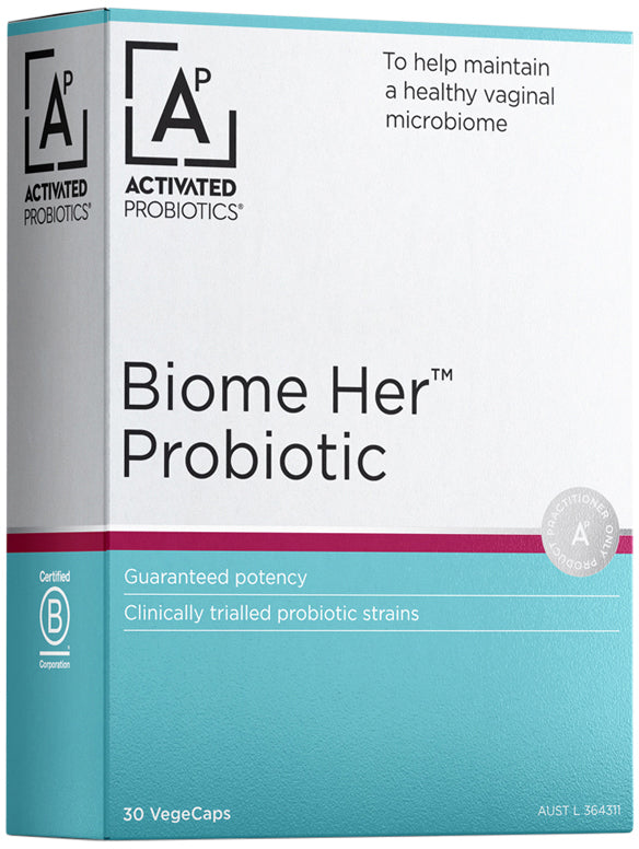 Activated Probiotics Biome Her Probiotic 30 Veg Capsule