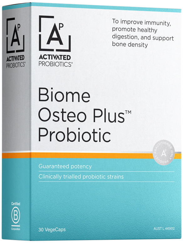 Activated Probiotics Biome Osteo Plus Probiotic 30 Veg Capsule