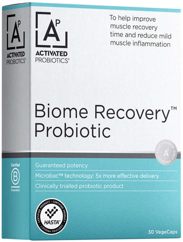 Activated Probiotics Biome Recovery Probiotic 30 Veg Capsule