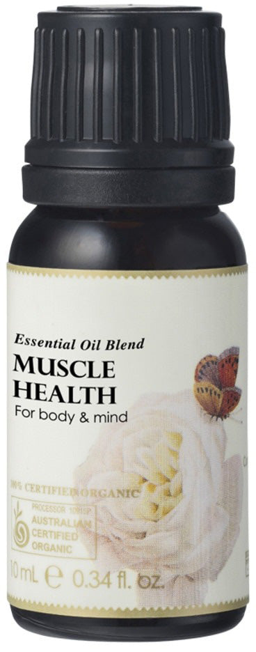 Ausganica Organic Essential Oil Blend Muscle Health (For Body & Mind) 10ml