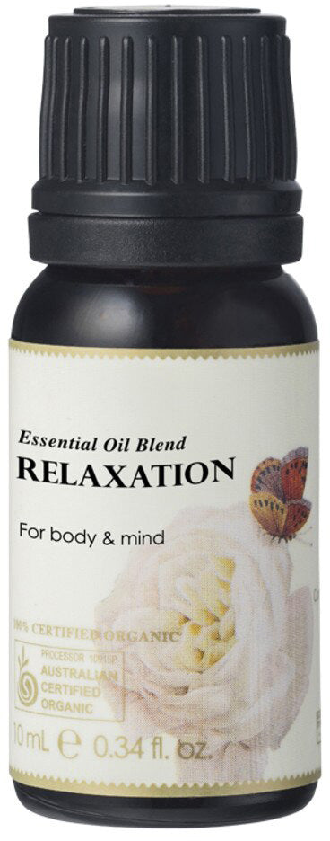 Ausganica Organic Essential Oil Blend Relaxation (For Body & Mind) 10ml
