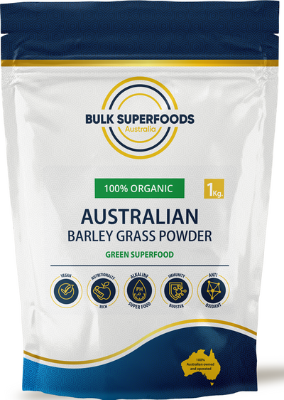 Australian Barley Grass Powder 1 Kg by Bulk superfoods