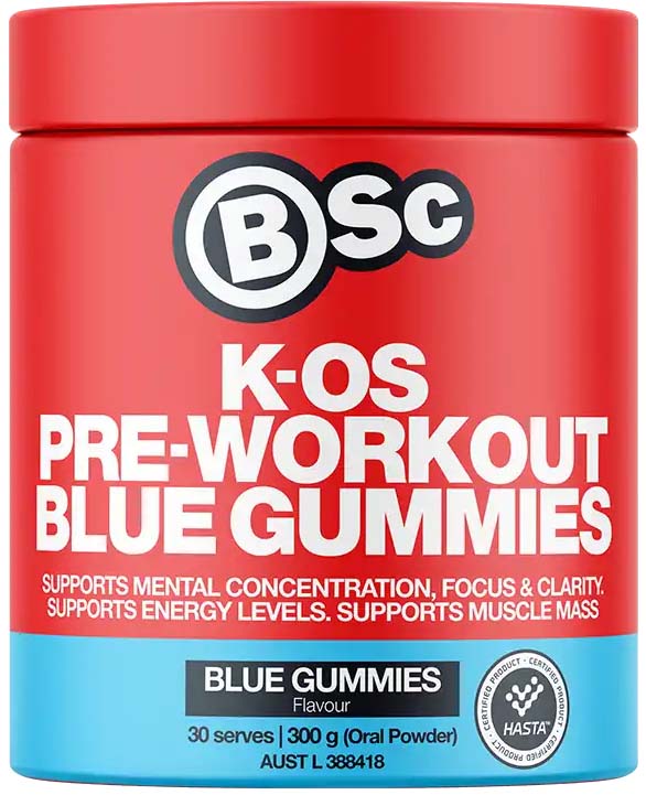 BSC K-OS Pre-Workout Lemon Squash 300g