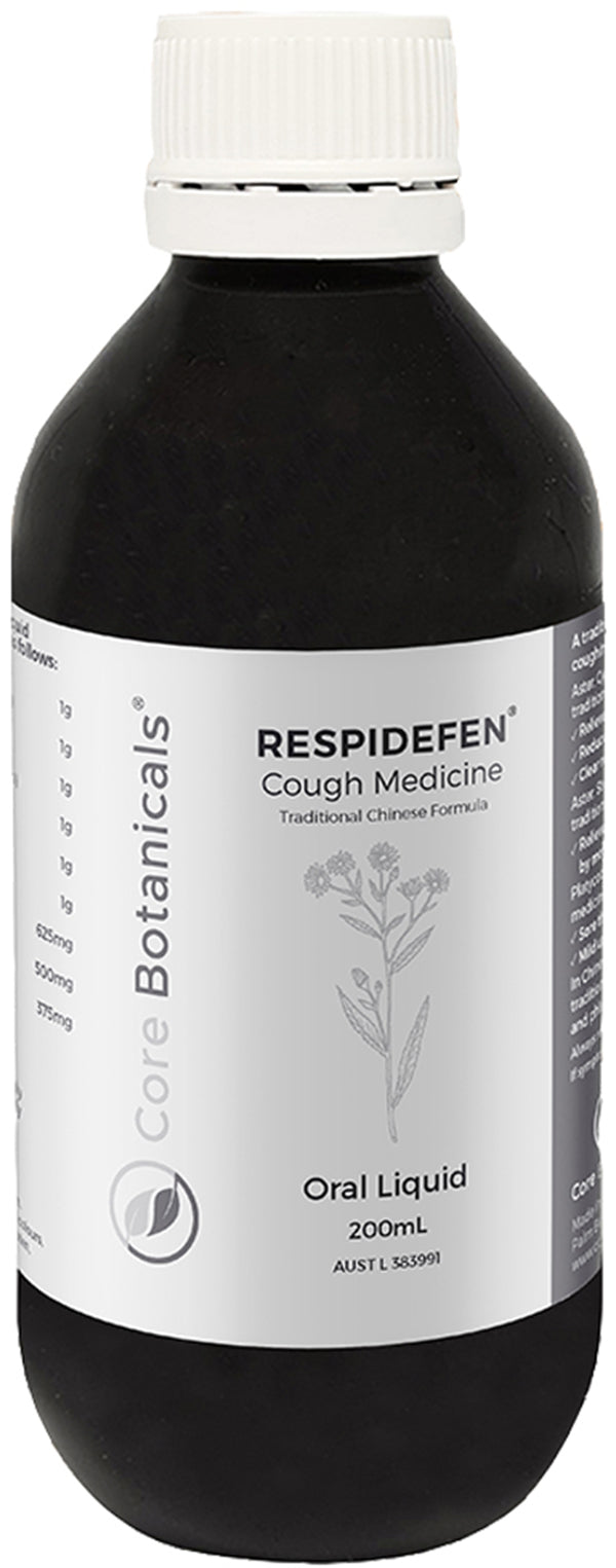Core Botanicals Respidefen Cough Medicine 200ml