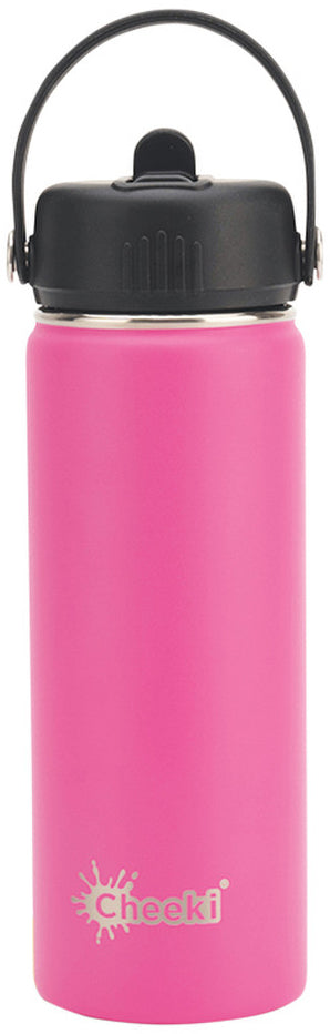 Cheeki Insulated Bottle Adventure Magenta (Small) 600ml